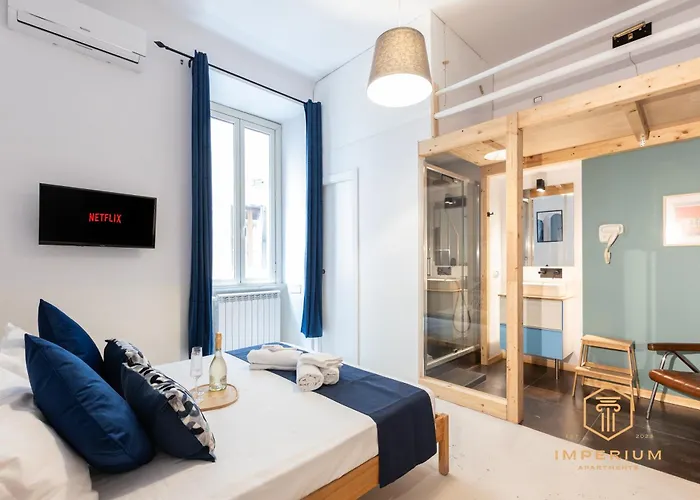 Imperium Vittorio - 4 Bdr, Center, 100mt To Train Station, Pvt Bathrooms, A-c Ρώμη